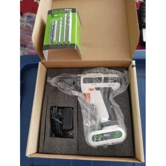 12V Light Weight Cordless Drill Driver with Work Light, Max Torque 18N - Picture 2 of 2